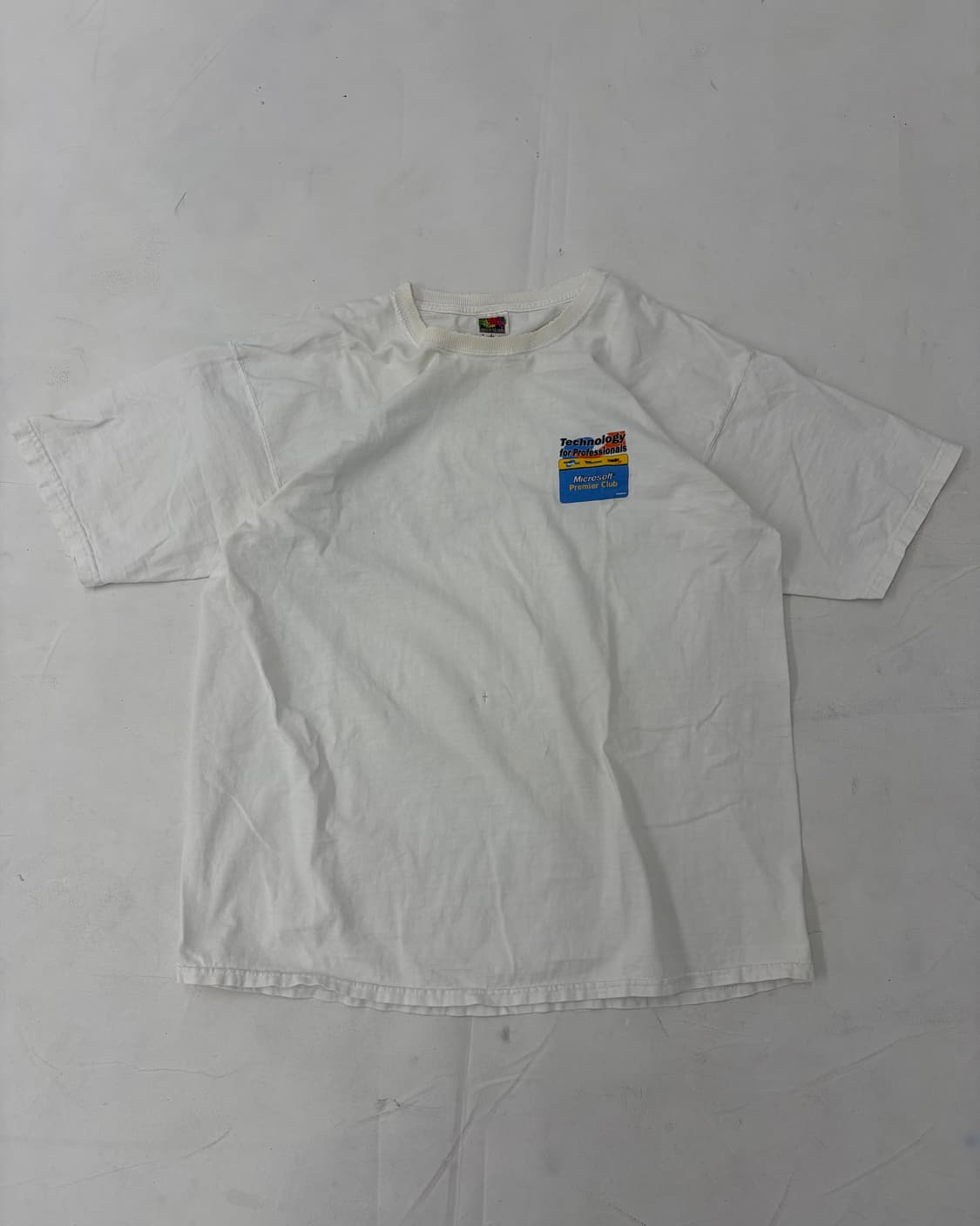 90s Microsoft Premier Club Tee (white) 상품이미지1