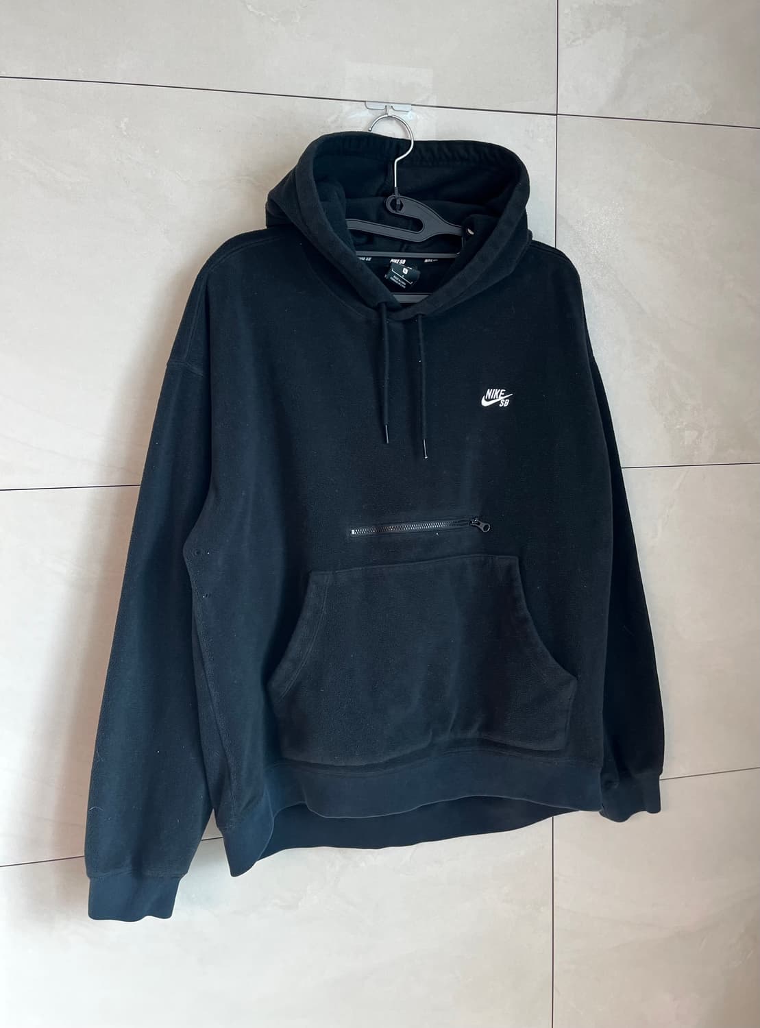 나이키 SB 블랙 후리스 후드티 [L] 상품이미지2