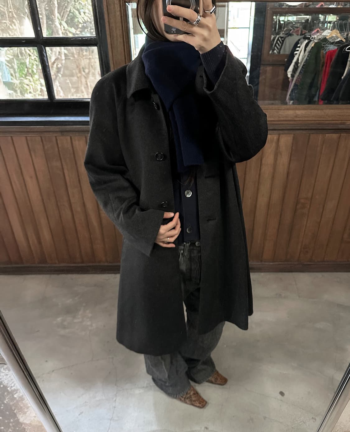 JPV cashmere relaxed coat 상품이미지2