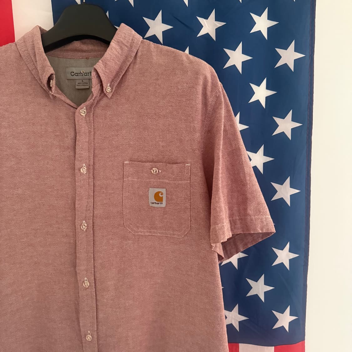 [L] 칼하트 carhartt 리메이크 반팔 셔츠 - 32 상품이미지2
