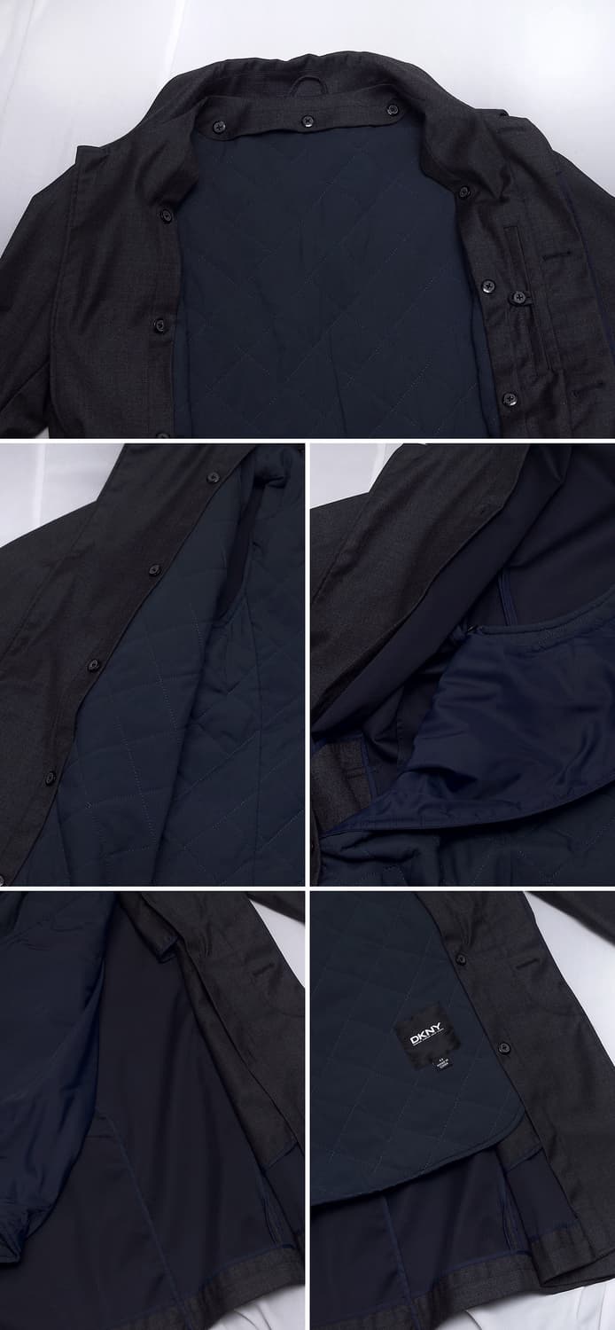 DKNY 디테처블 라이너 퓨어울 카코트 자켓 (US 42 / 100+) 상품이미지7