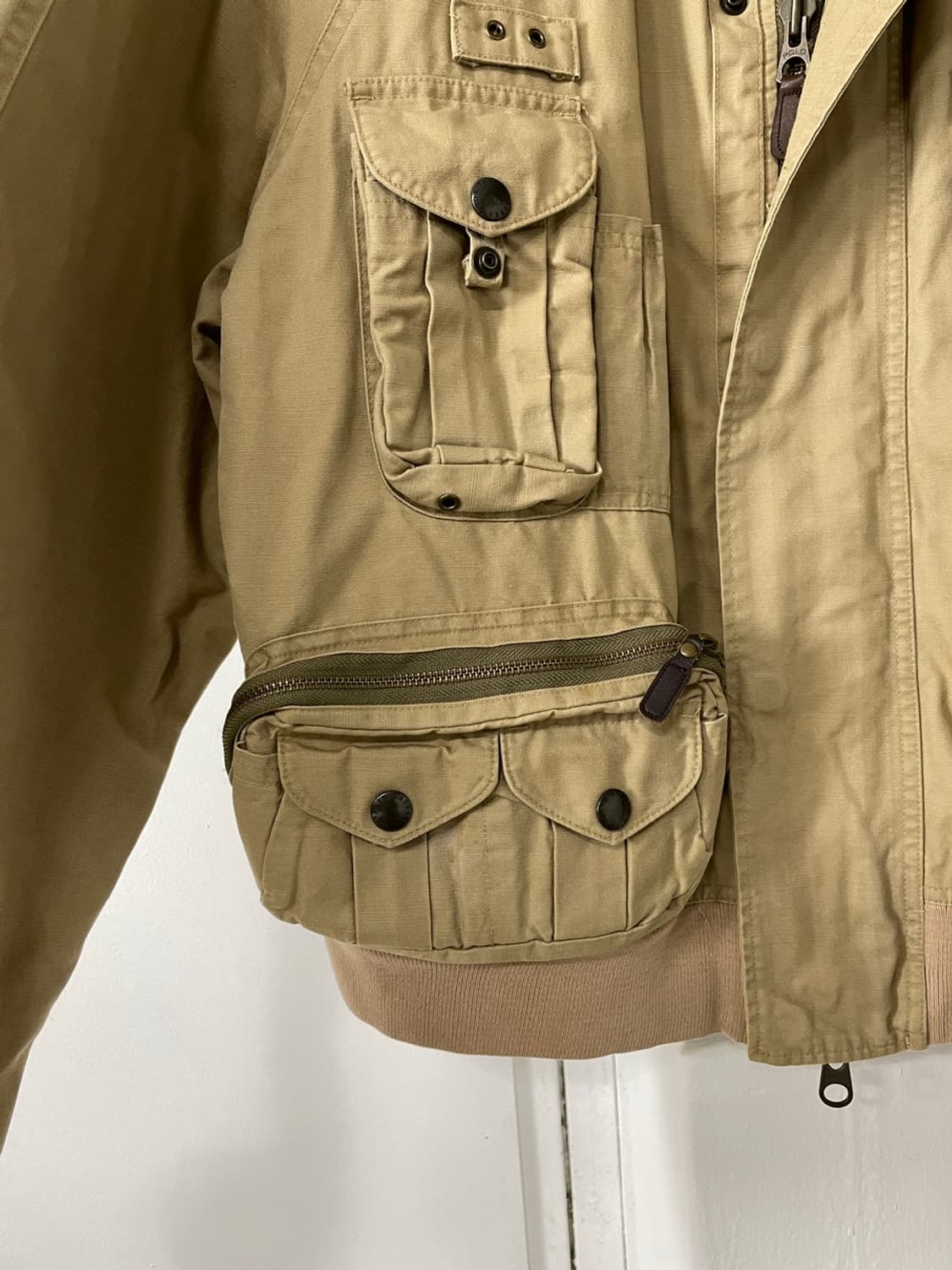 폴로 랄프로렌 캔버스 유틸리티 봄버 자켓 상품이미지4