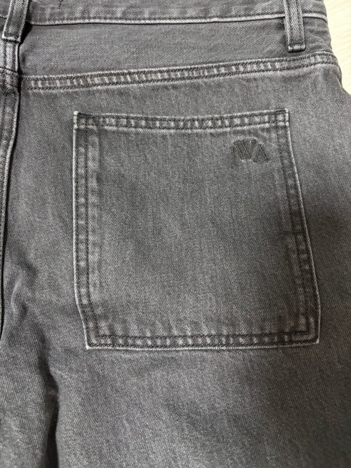 jwa 스트레이트 진 (그레이) 상품이미지1