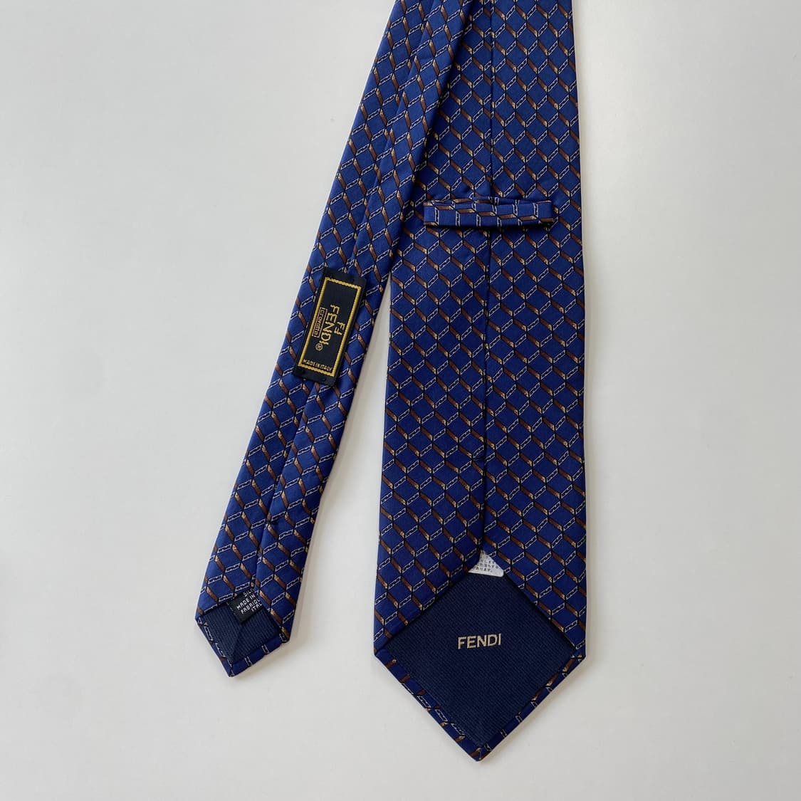 펜디 (FENDI) FF 모노그램 정품 명품 넥타이 상품이미지3
