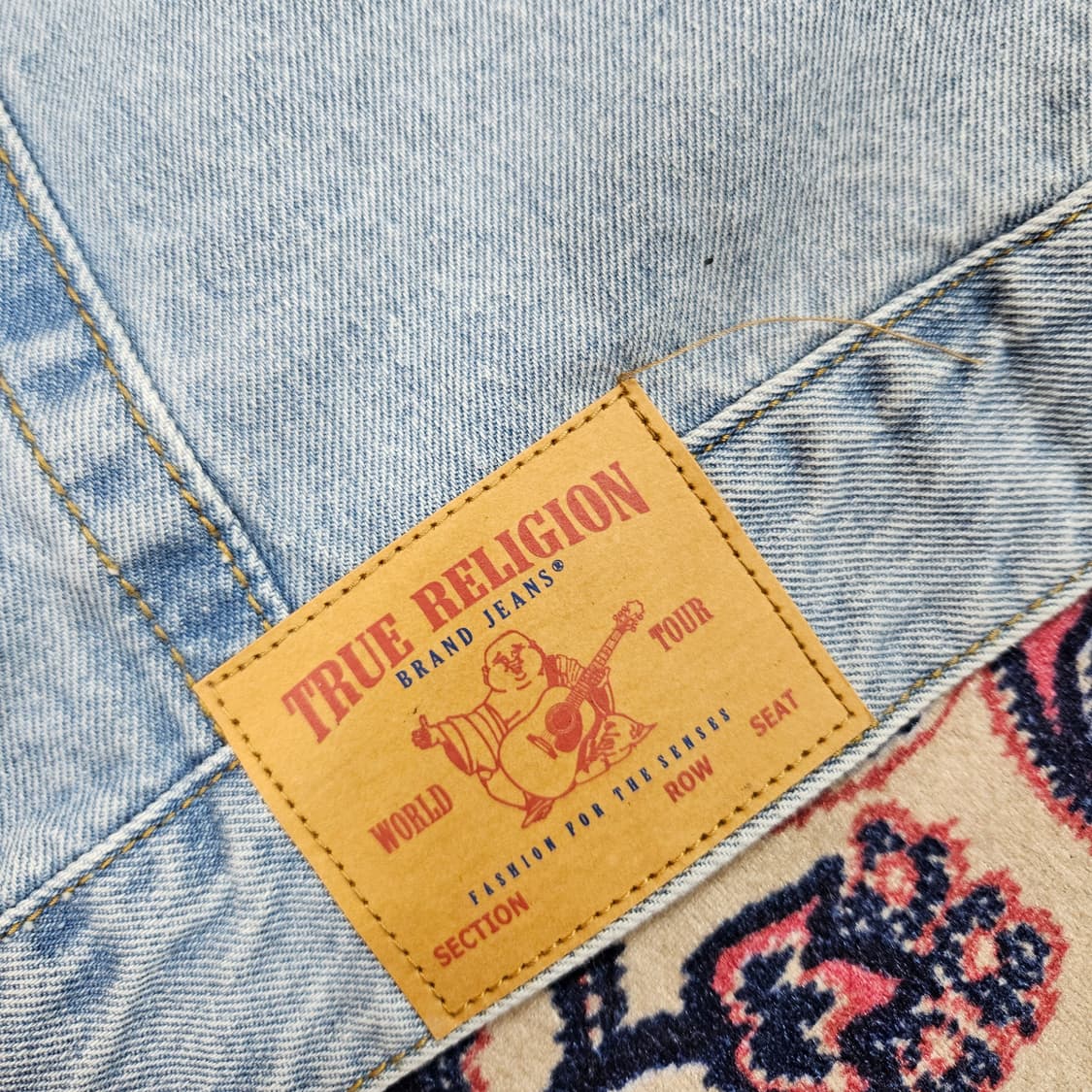 트루릴리전 22FW 시그니쳐 포켓 스티치 데님자켓 XL size 상품이미지6