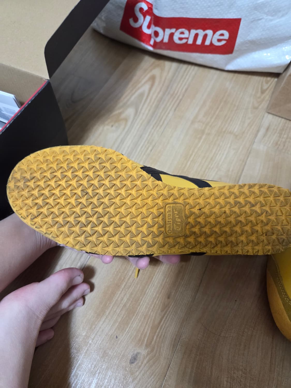 Onitsuka Tiger Mexico 66 Yellow Black 상품이미지4