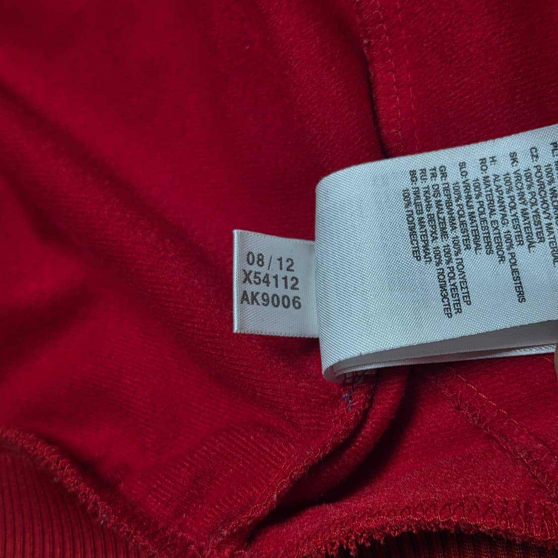 Adidas 아디다스 레드 백로고 파이어버드 져지 트랙탑 상품이미지4