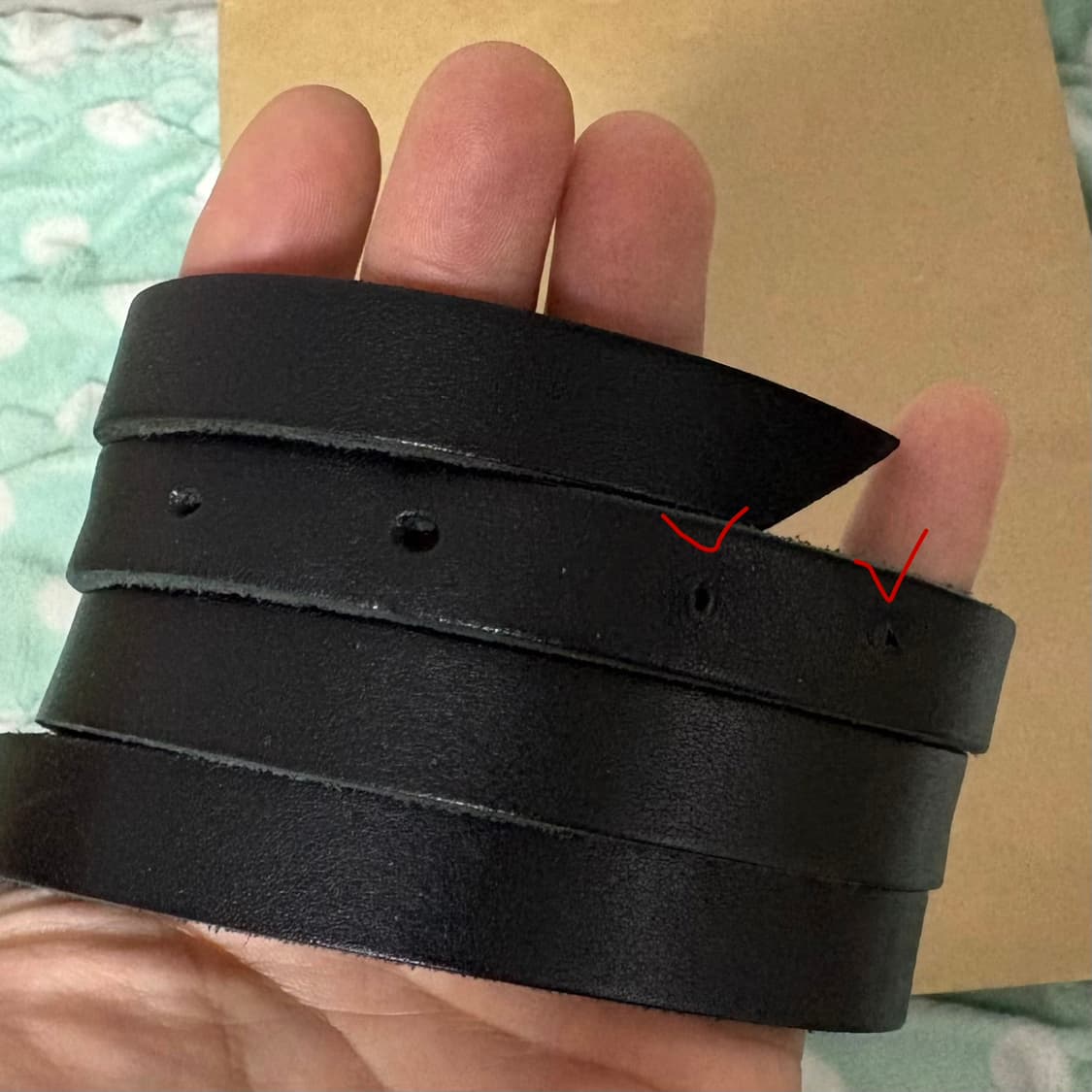 헨더스킴 테일벨트 블랙 상품이미지2