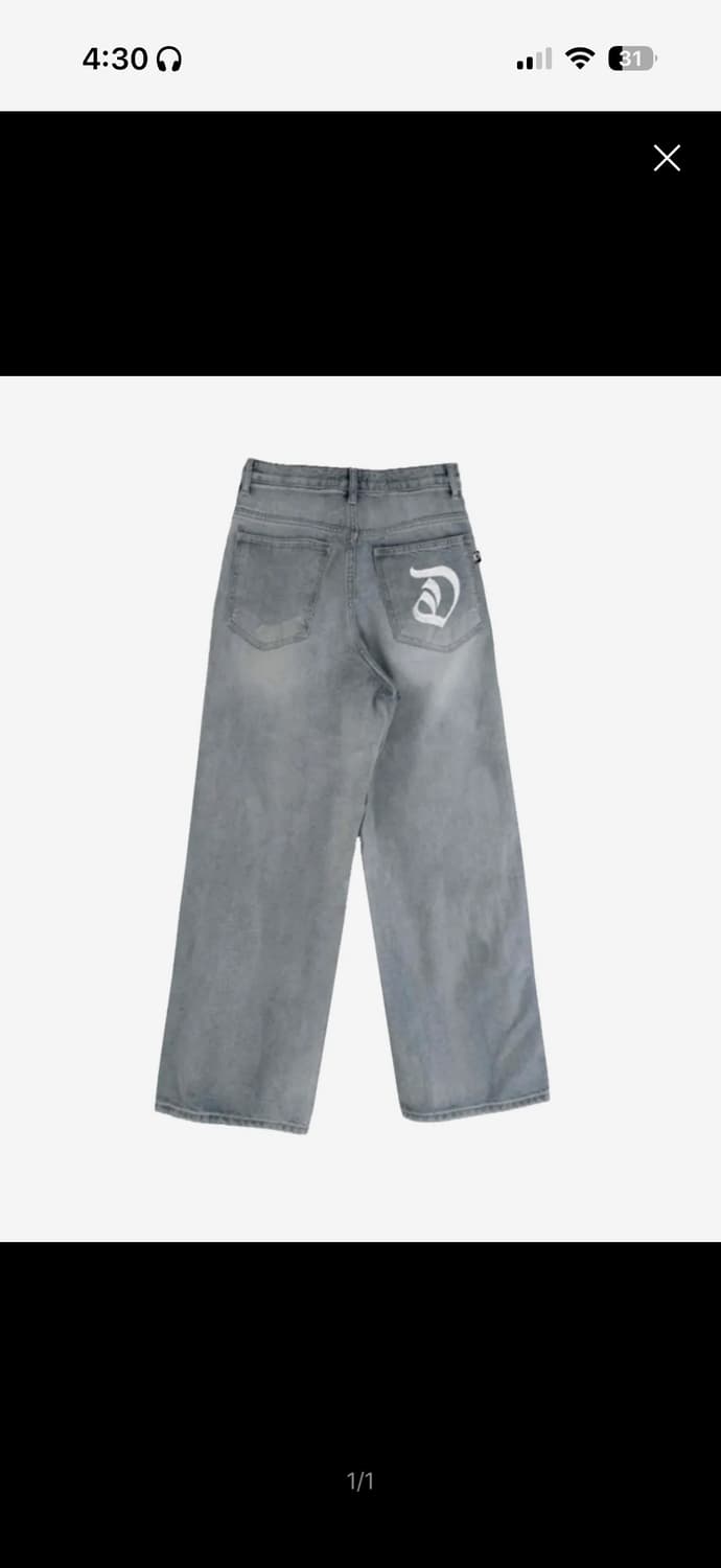 오도어 토니 와이드 데님 상품이미지1