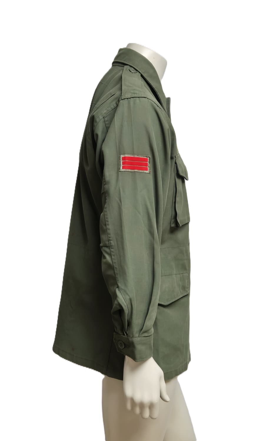 육군 구형 71사단 상병 민무늬 야전상의 전투복 상의 자켓 (M) 상품이미지3