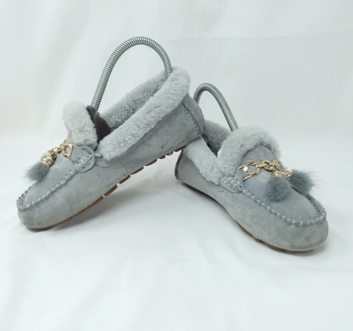 UGG 어그 모카신 220mm 그레이 상품이미지2