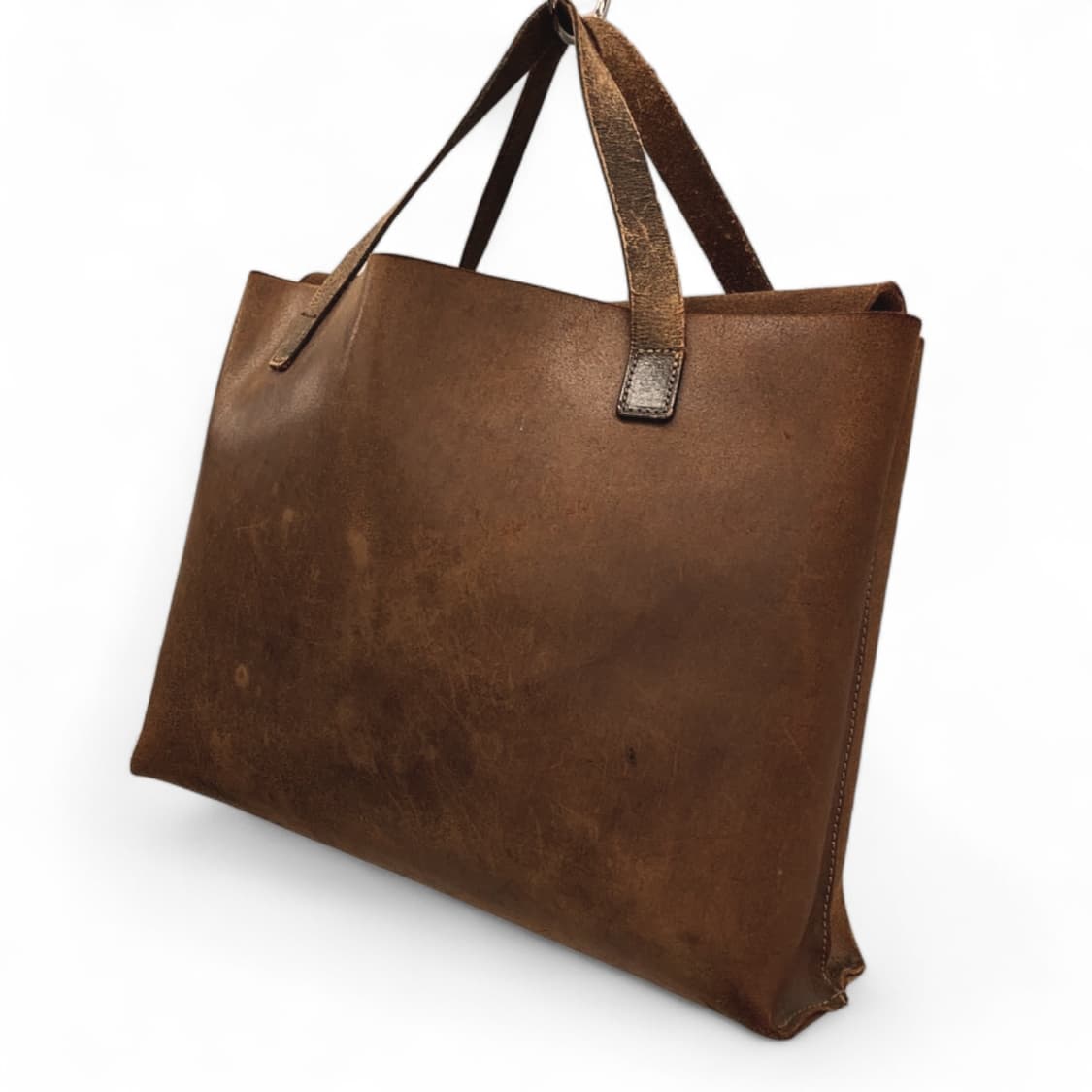 요시다 포터 소가죽 토트백 브라운 상품이미지3