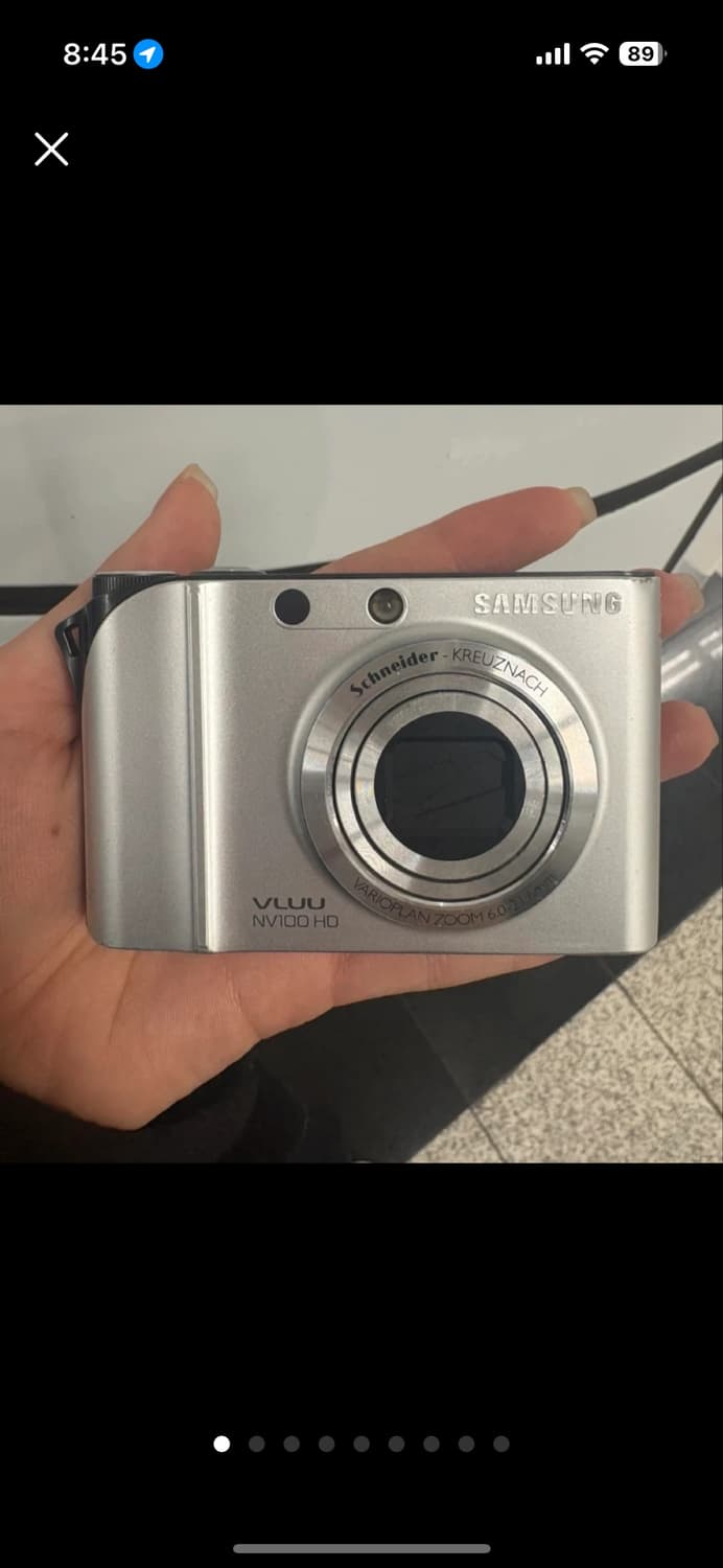 삼성 VLUU NV100 HD 실버 디지털 카메라, 디카 상품이미지1