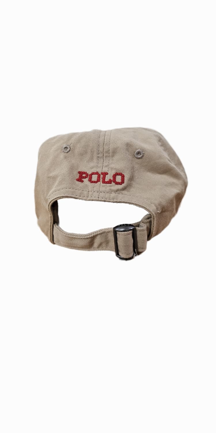 폴로 랄프로렌 베이지 코튼 치노 볼캡 상품이미지4