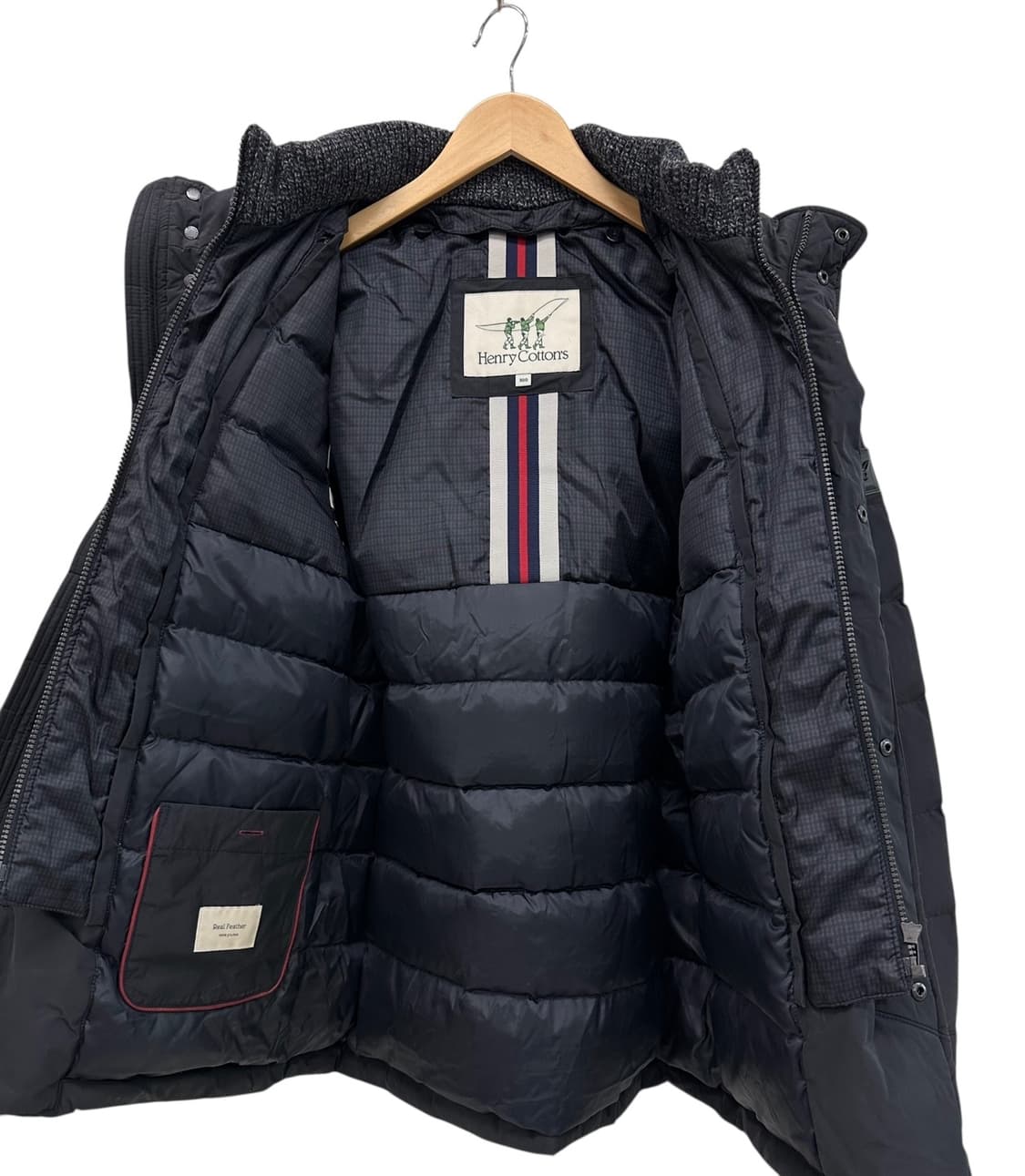 헨리코튼 덕다운 패딩 차콜 (L) 상품이미지8