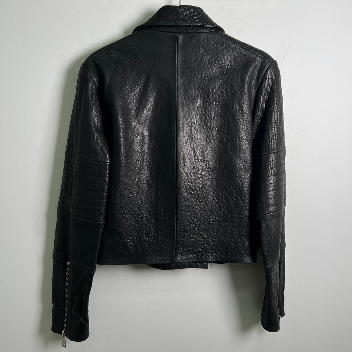 Theory 띠어리 블랙 양가죽 라이더 자켓 S 상품이미지7