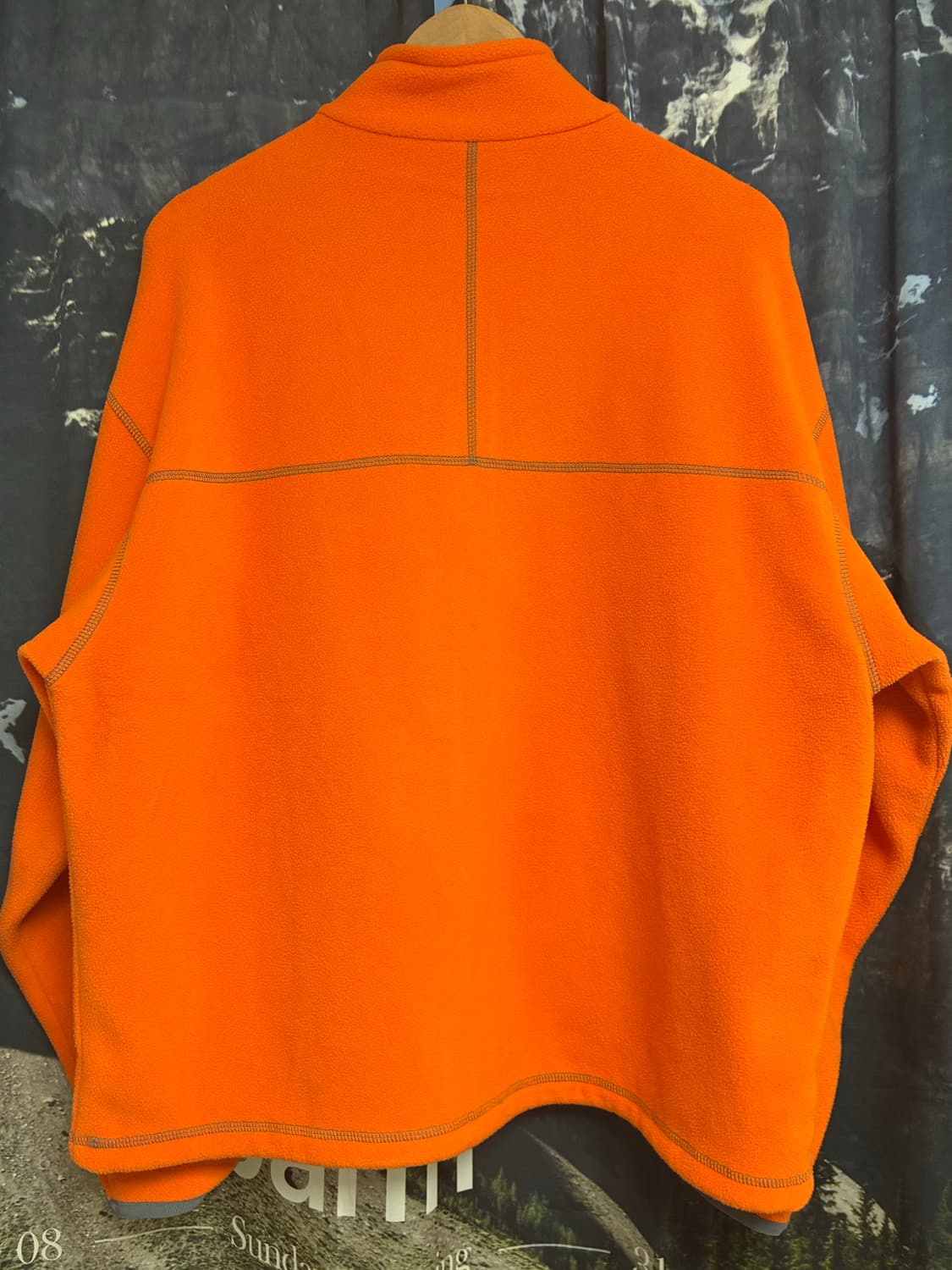 테켓 플리스 자켓 오렌지 상품이미지4