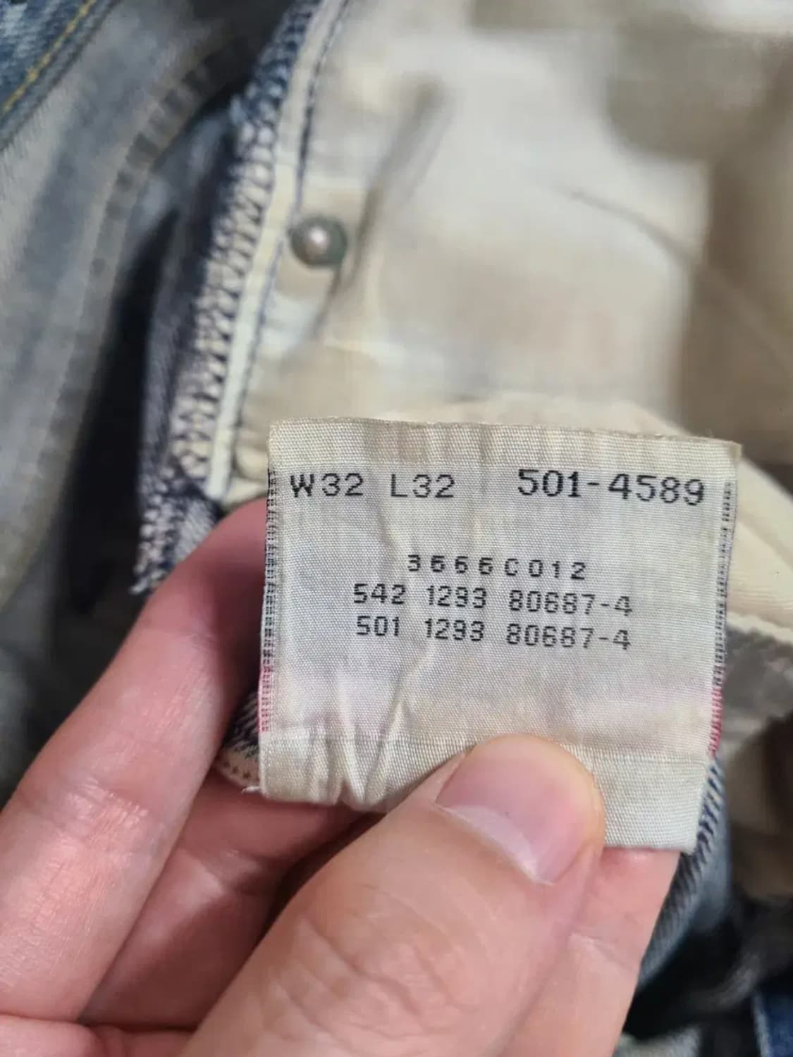 리바이스 90s USA 501 빅E 데님 팬츠 상품이미지4