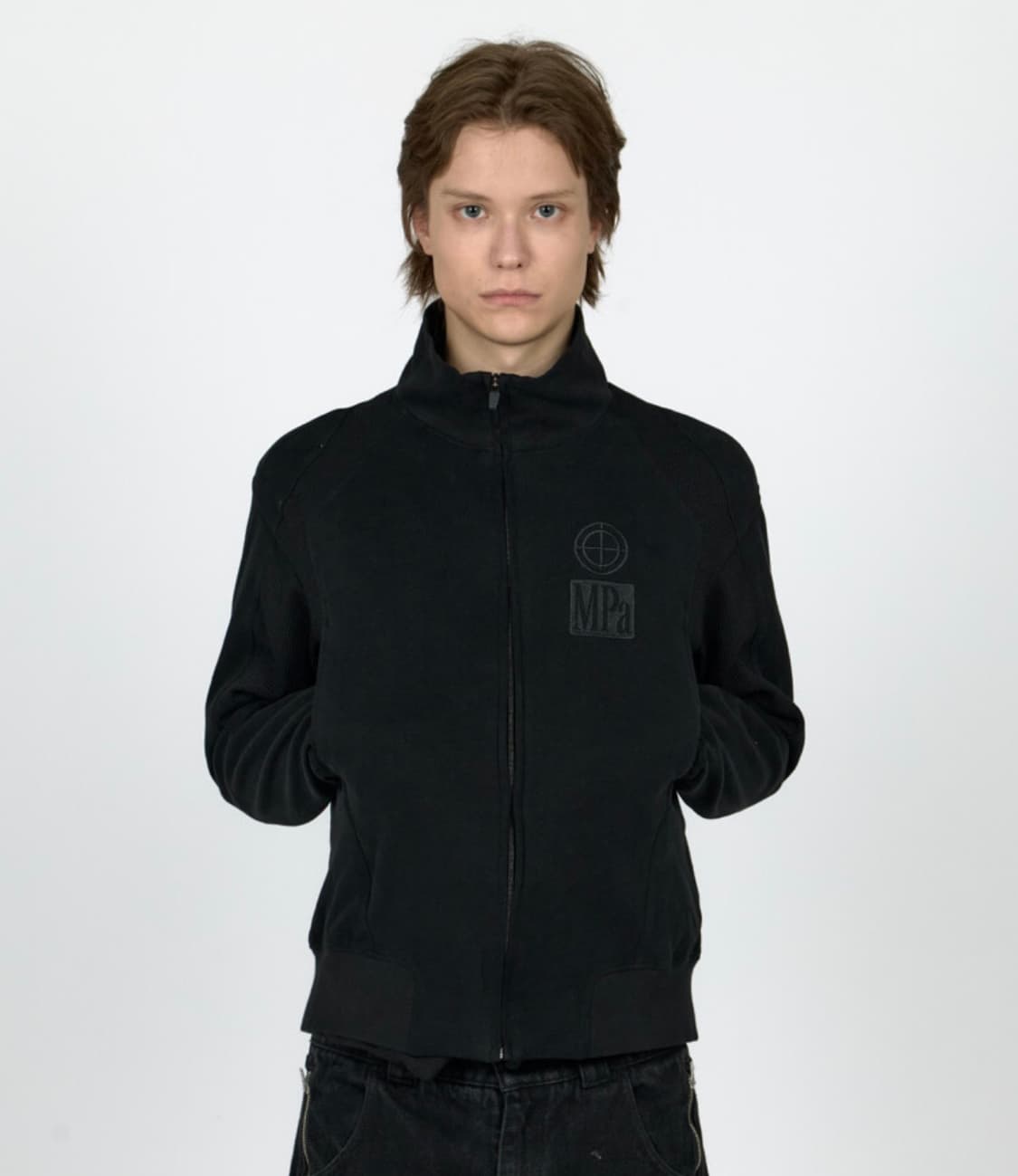 (구매 L ) 플라스틱 프로덕트 contrast zipped jacket 상품이미지1