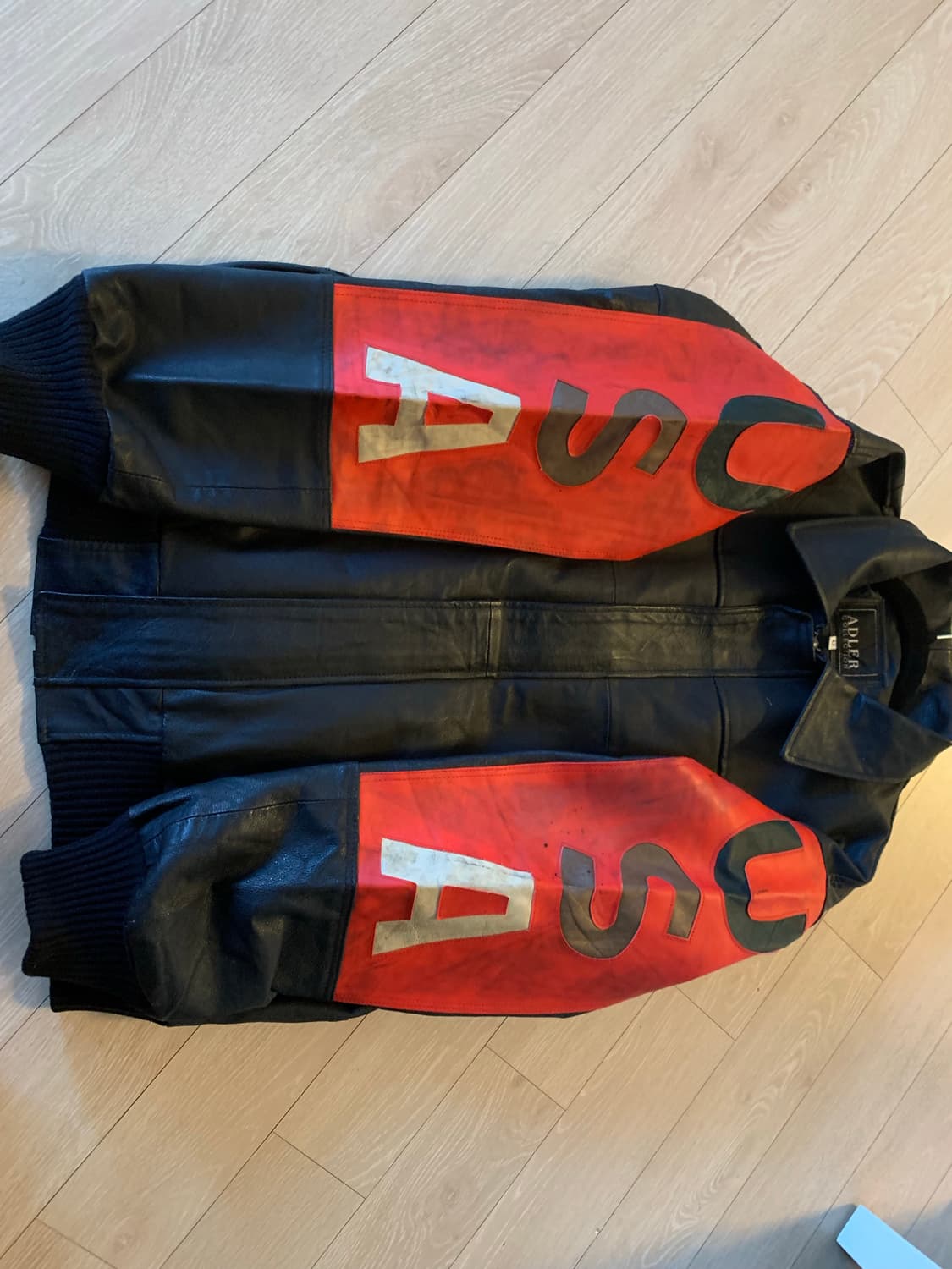 성조기 레더자켓 상품이미지3