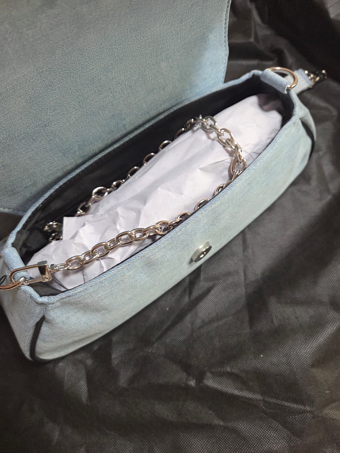 켈리즈 업사이클링 백 가방 바게트 상품이미지3