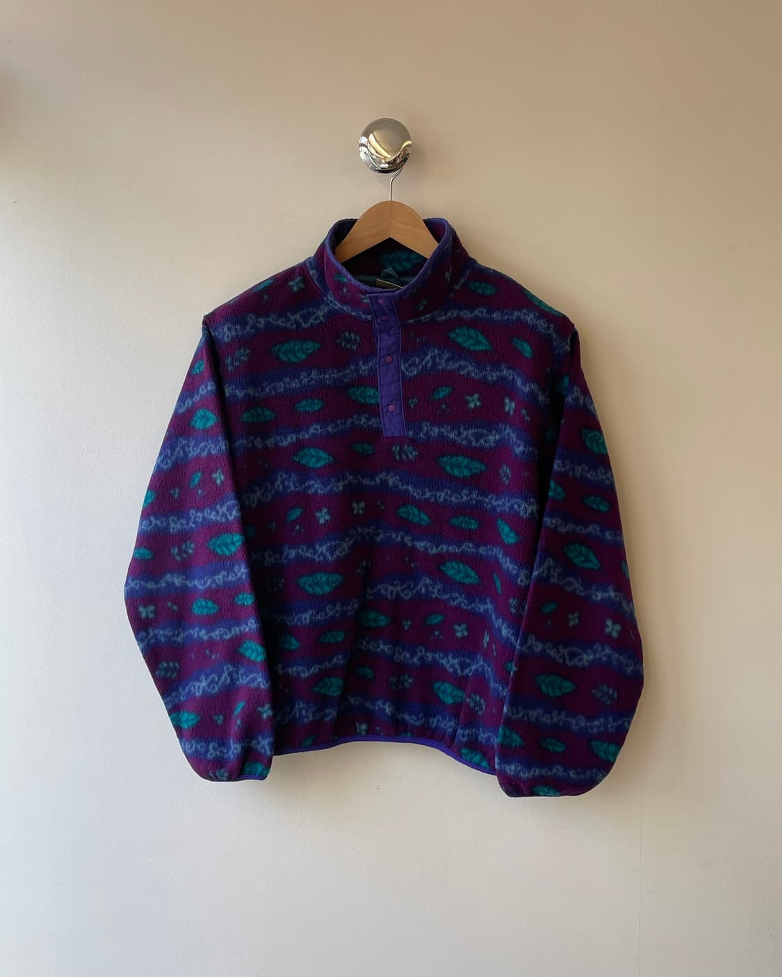 L.L. Bean pattern fleece snap-t 엘엘빈 스냅티 상품이미지2