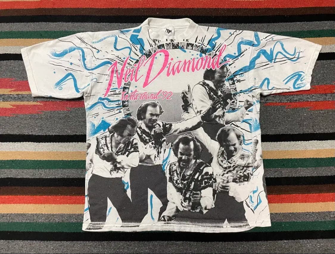 닐다이아몬드 90s 빈티지 티셔츠 상품이미지3