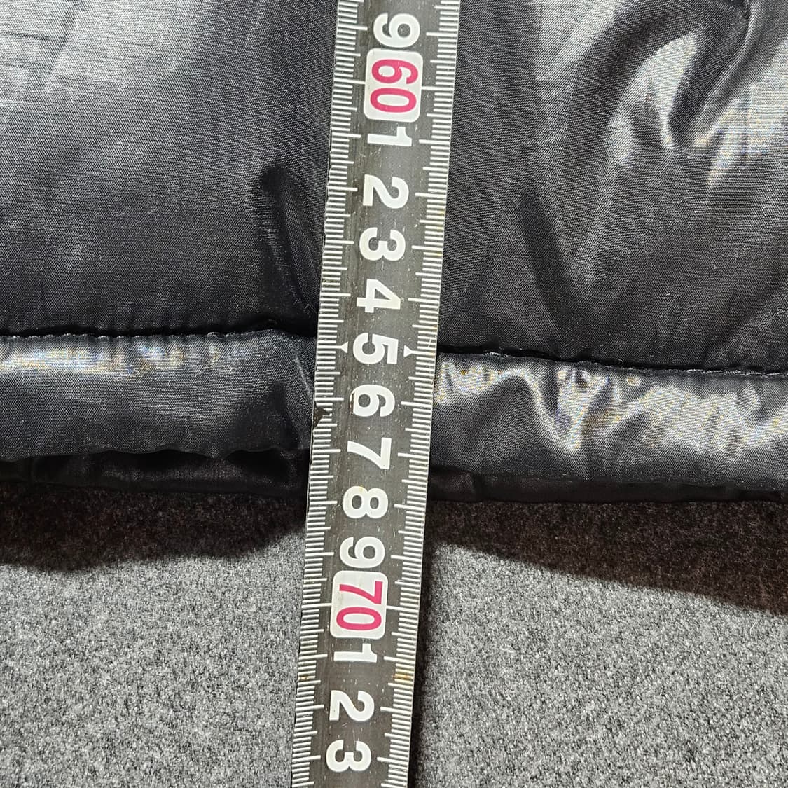 codes combine 남성 유광 패딩 105 실측 100 상품이미지9