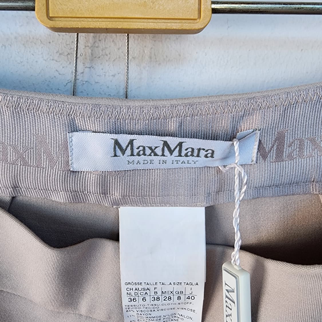 막스마라 베이지 슬랙스 바지 상품이미지7