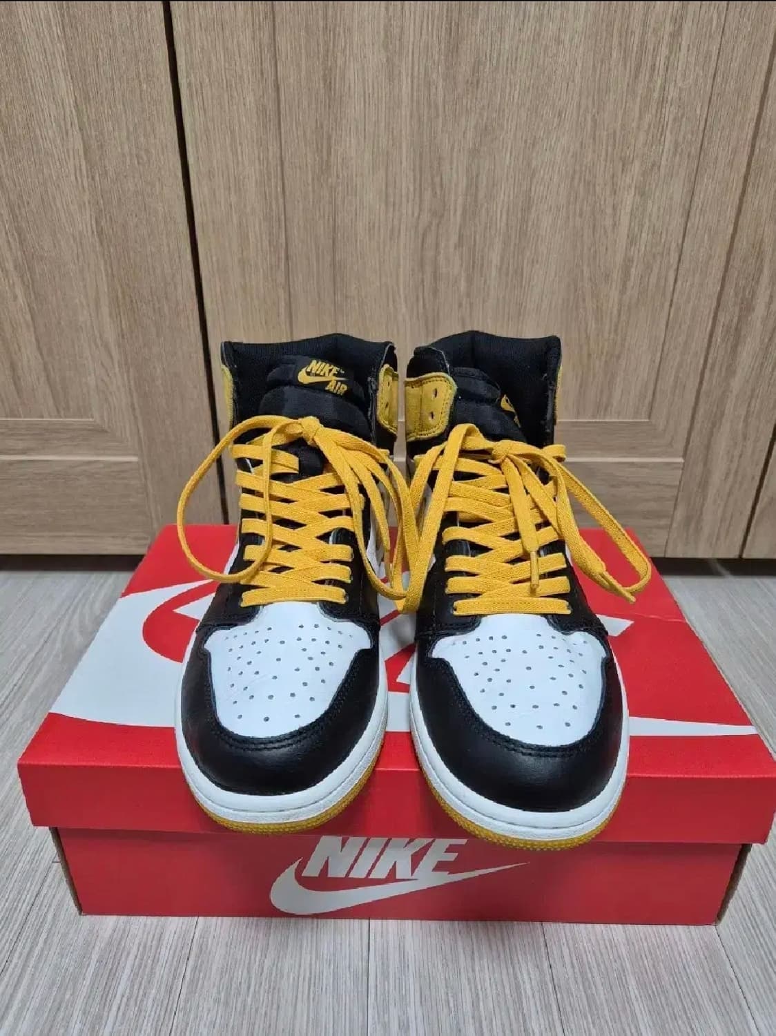 [285] 조던1 옐로우 오커 2017 상품이미지3