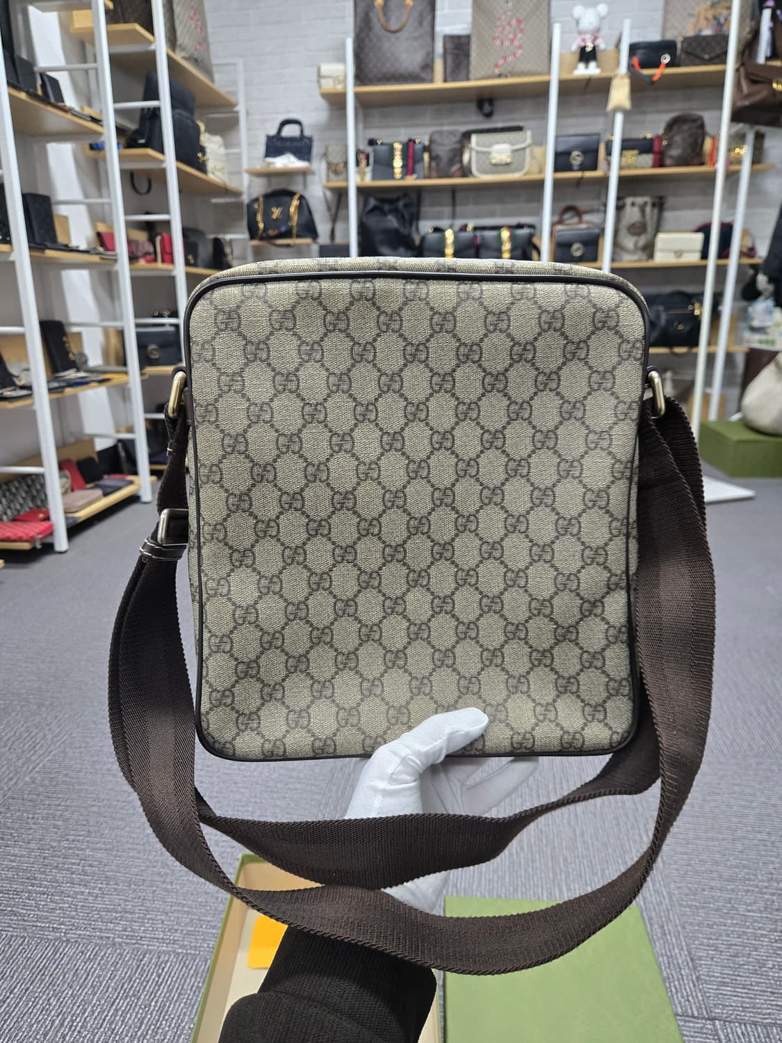 [특가][정품] 구찌 시그니처 메신저백 상품이미지3