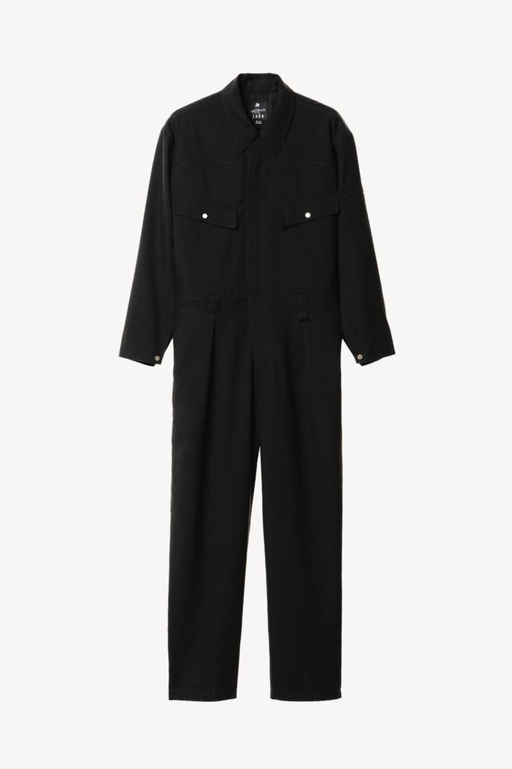 [L-XL]자라 윌리차바리아 점프수트 블랙 상품이미지3