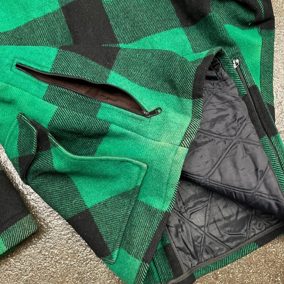 80s Johnson 매키노 울 자켓 (100-105) 상품이미지9