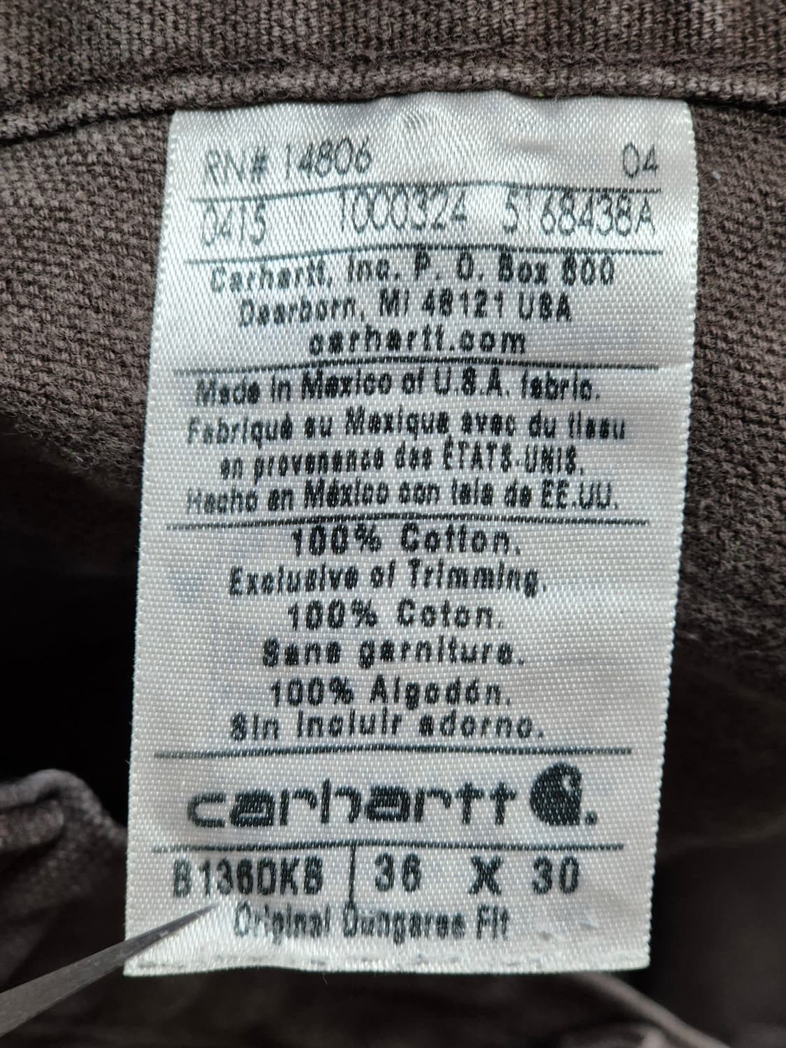 [36]칼하트 더블니  -286 상품이미지3