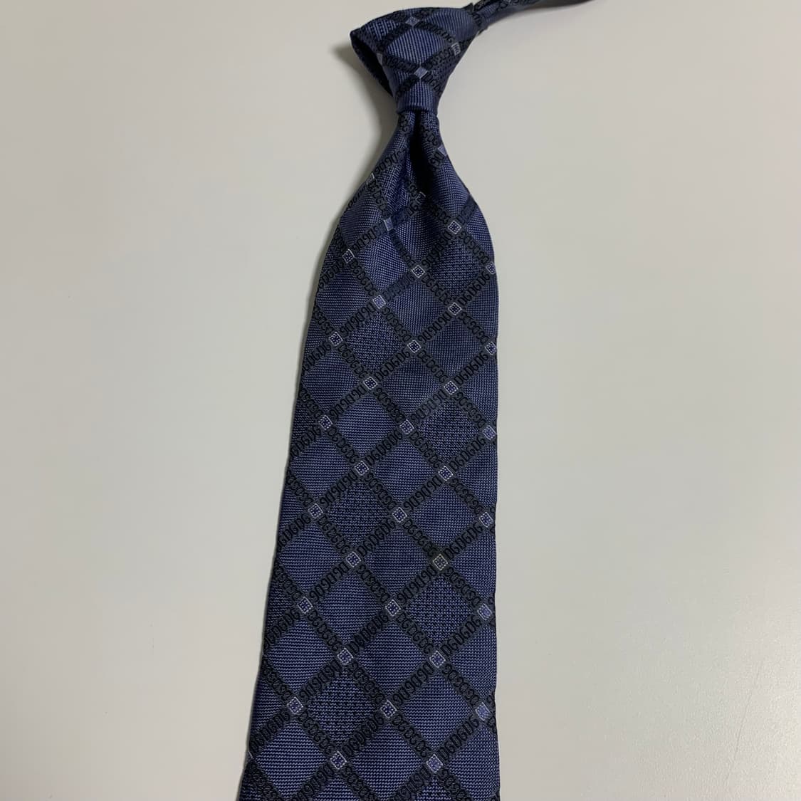 돌체앤가바나 모노그램 명품넥타이 100실크 정장코디룩 A등급 상품이미지8