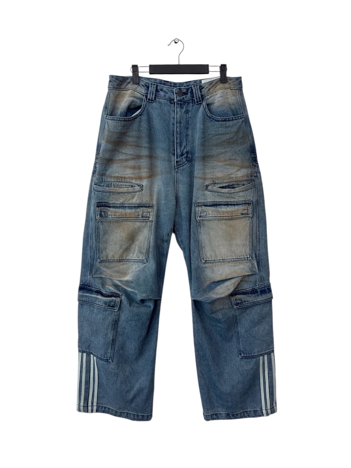 rbu 멀티포켓 와이드데님팬츠 상품이미지1