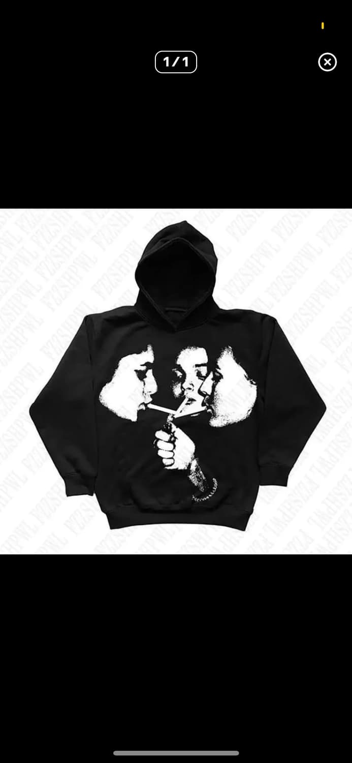 임채윤님 착용했던 옷 빈티지 후드 상품이미지1