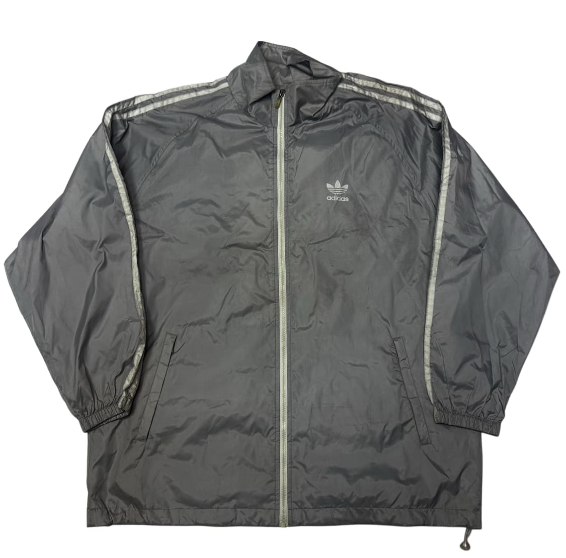 아디다스 00s 트레포일 빅로고 그레이바람막이 105 상품이미지2