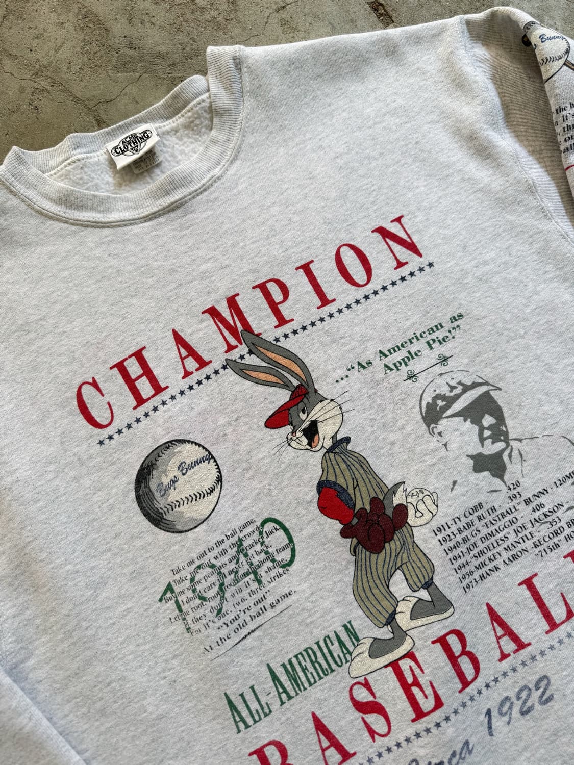 90s ACME Clothing Bugs Bunny Sweatshirt 상품이미지5