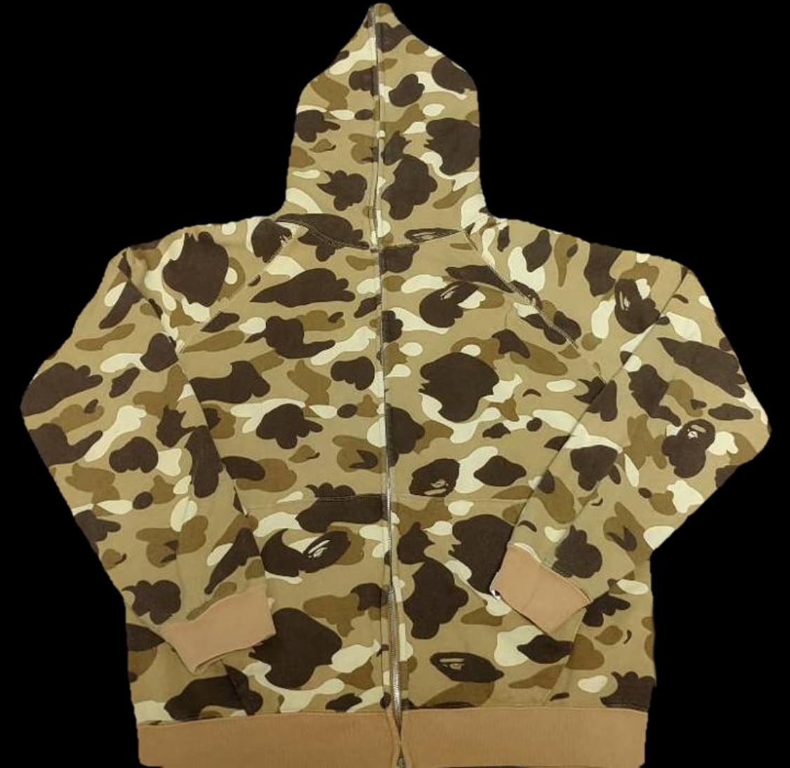 베이프 og 브라운카모 아수라후드집업 상품이미지1