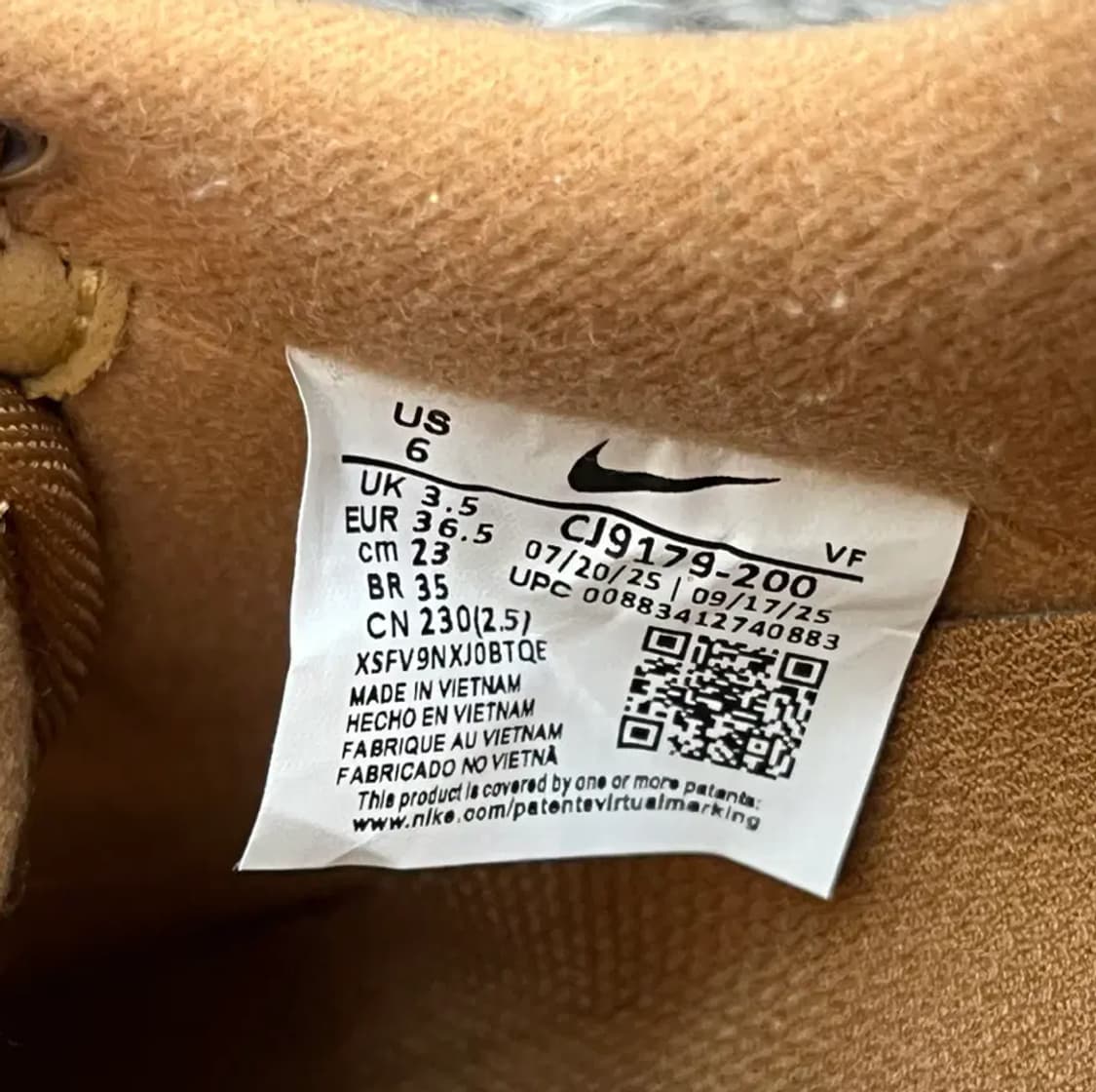 나이키 에어포스 1 07 WB 된장포스 (230) 상품이미지5