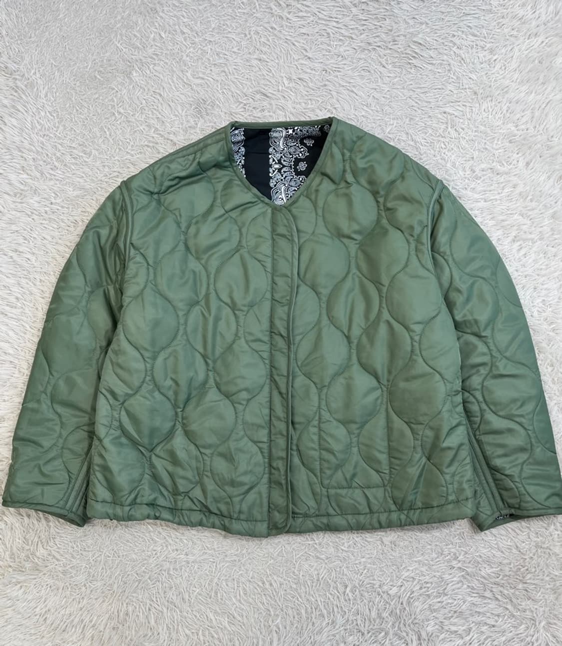 빈티지 리버시블 퀼팅 자켓/#3233 상품이미지5