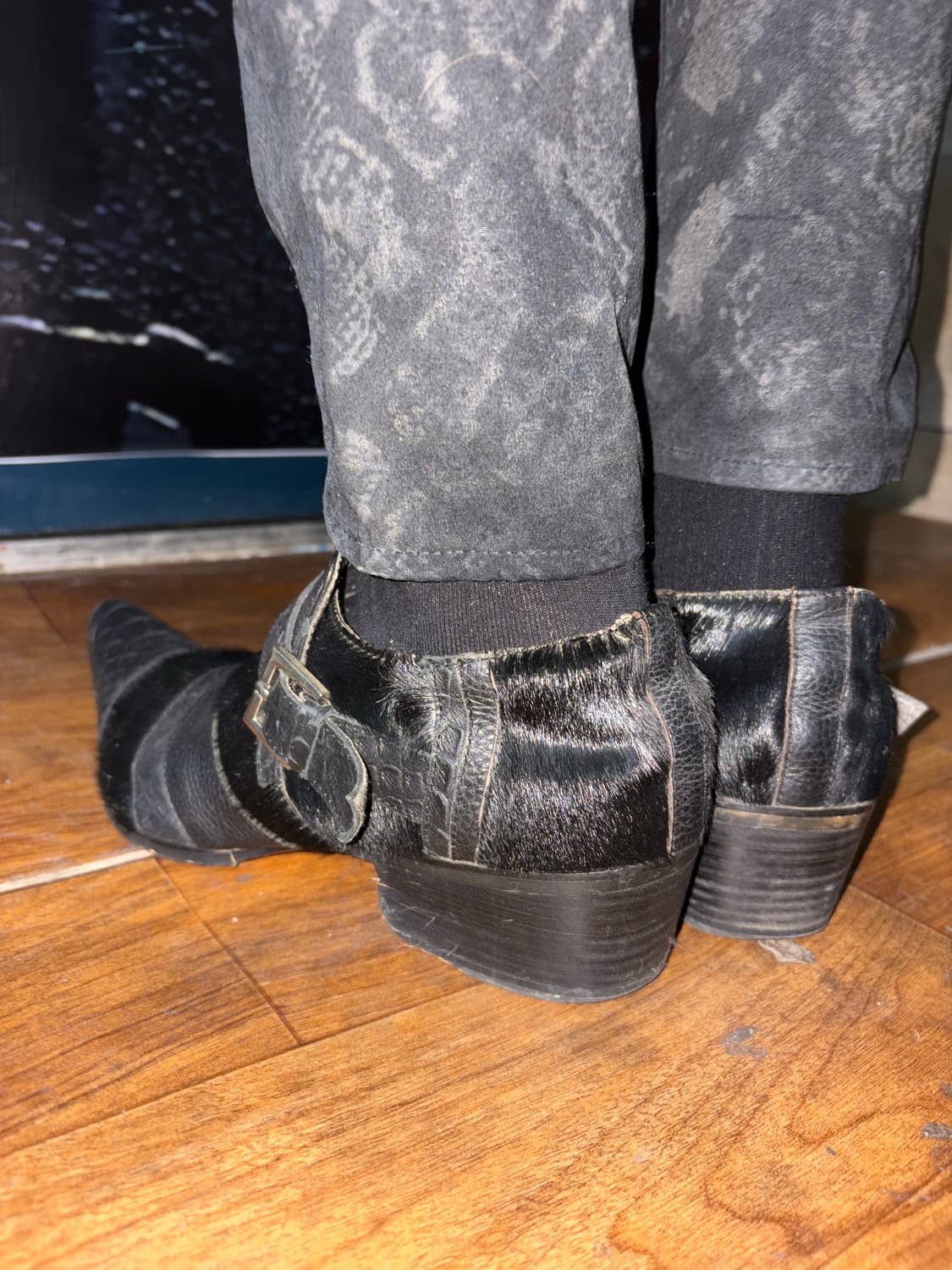 Tornado mart calf hair leather boots 상품이미지10