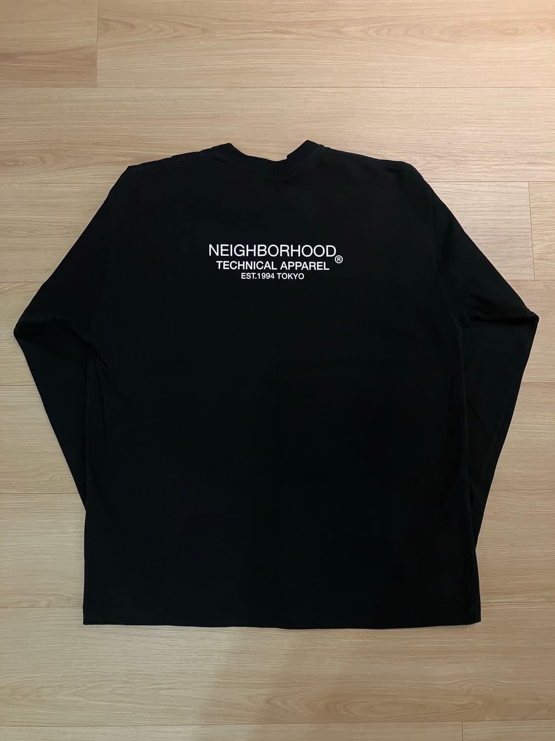 Neighborhood 네이버후드 해골 블랙 긴팔 상품이미지3