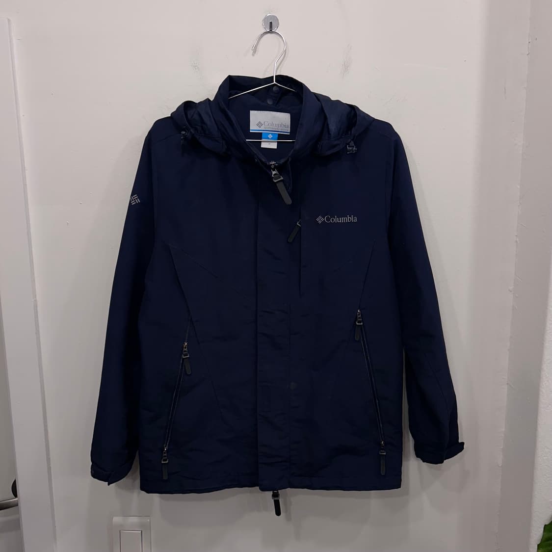 컬럼비아 옴니윈드 후드탈착 나일론 바람막이 상품이미지2
