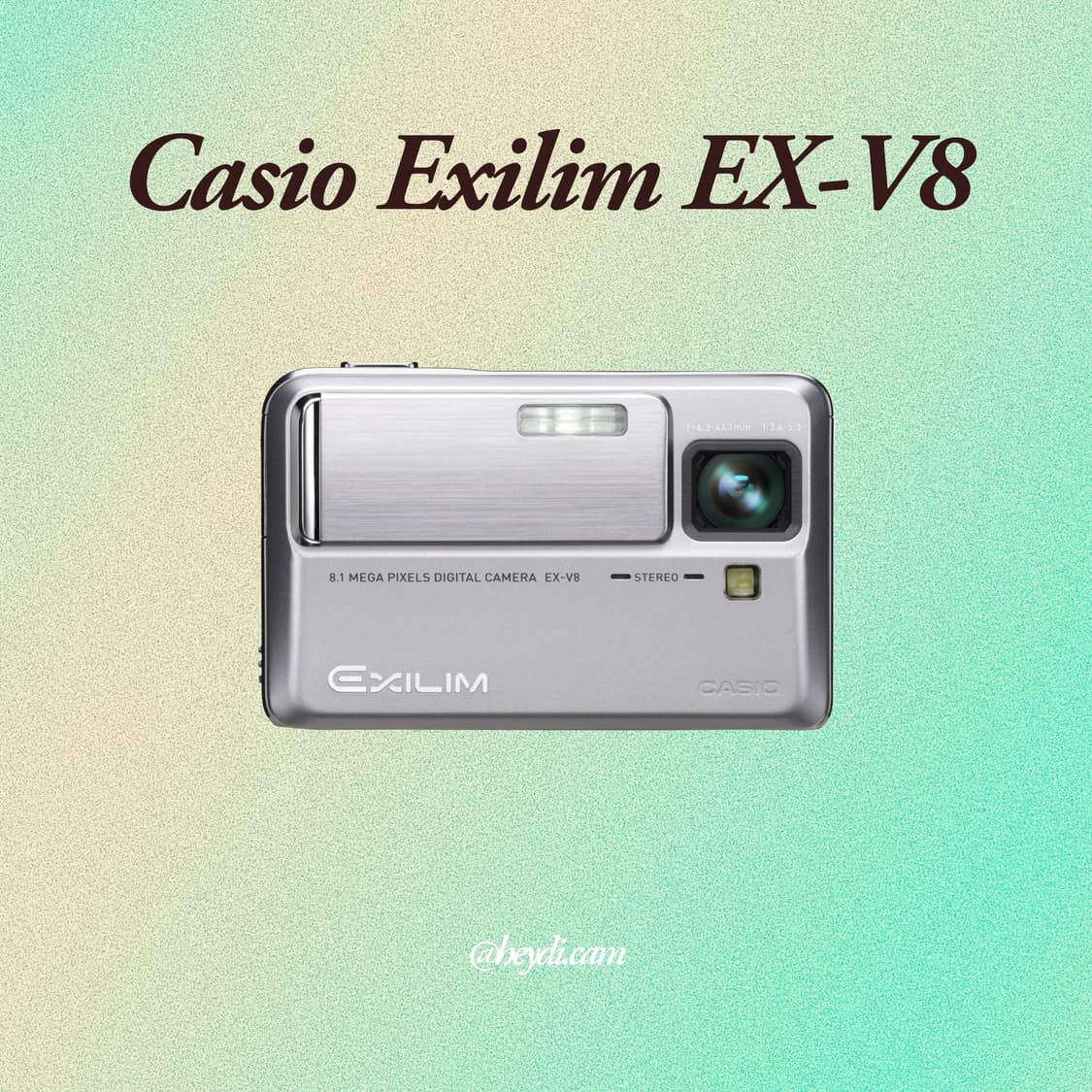 (작례O) Casio exilim EX-V8 상품이미지1