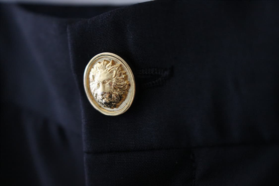 VERSACE 베르사체 정품 금장 메두사 단추 팬츠 바지 새제품 상품이미지3