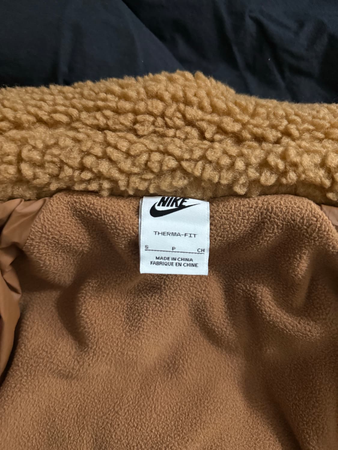 나이키 에어 써마핏 코듀로이 윈터 자켓 숏패딩 브라운 S 상품이미지8