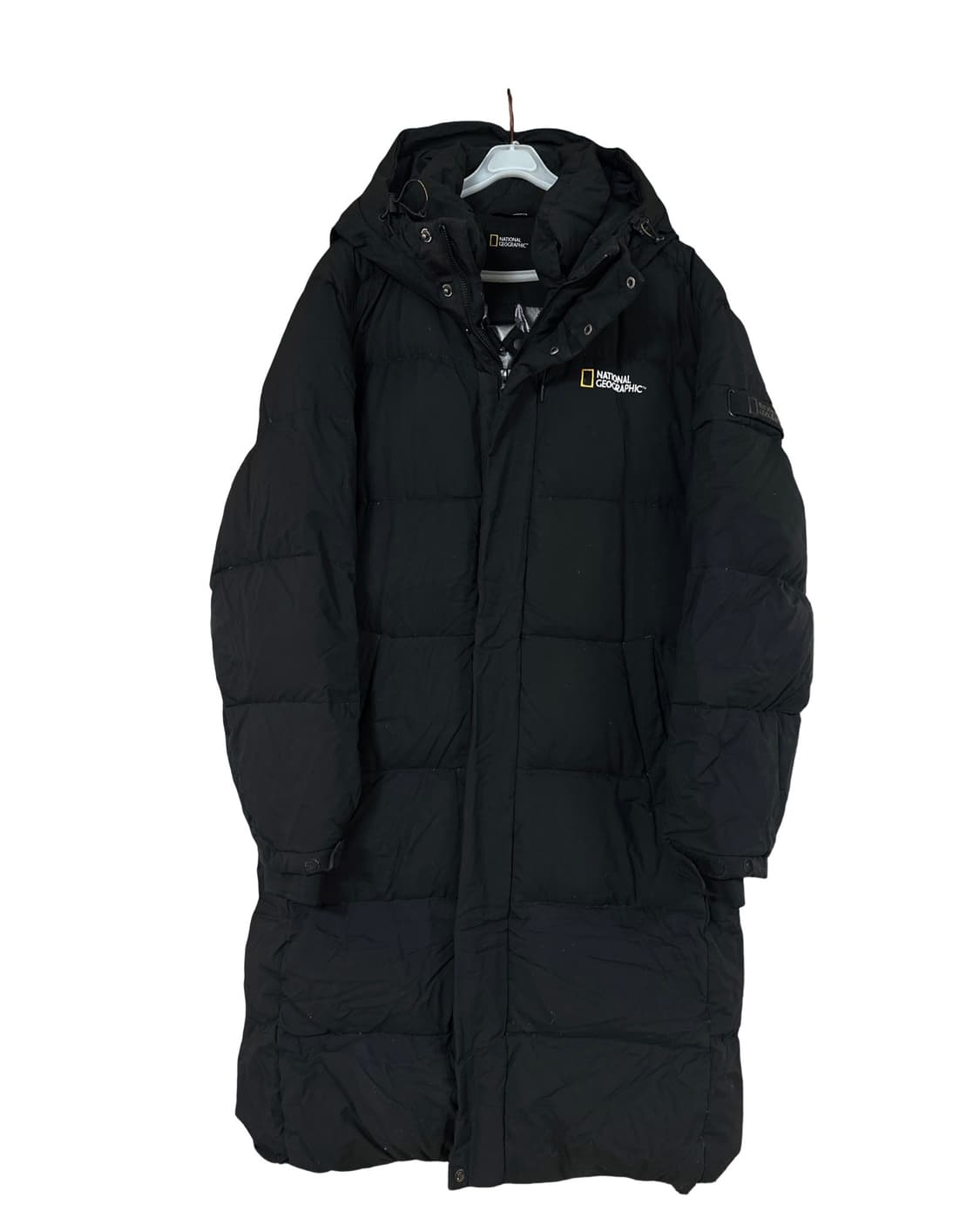 내셔널지오그래픽 블랙 롱패딩 상품이미지3