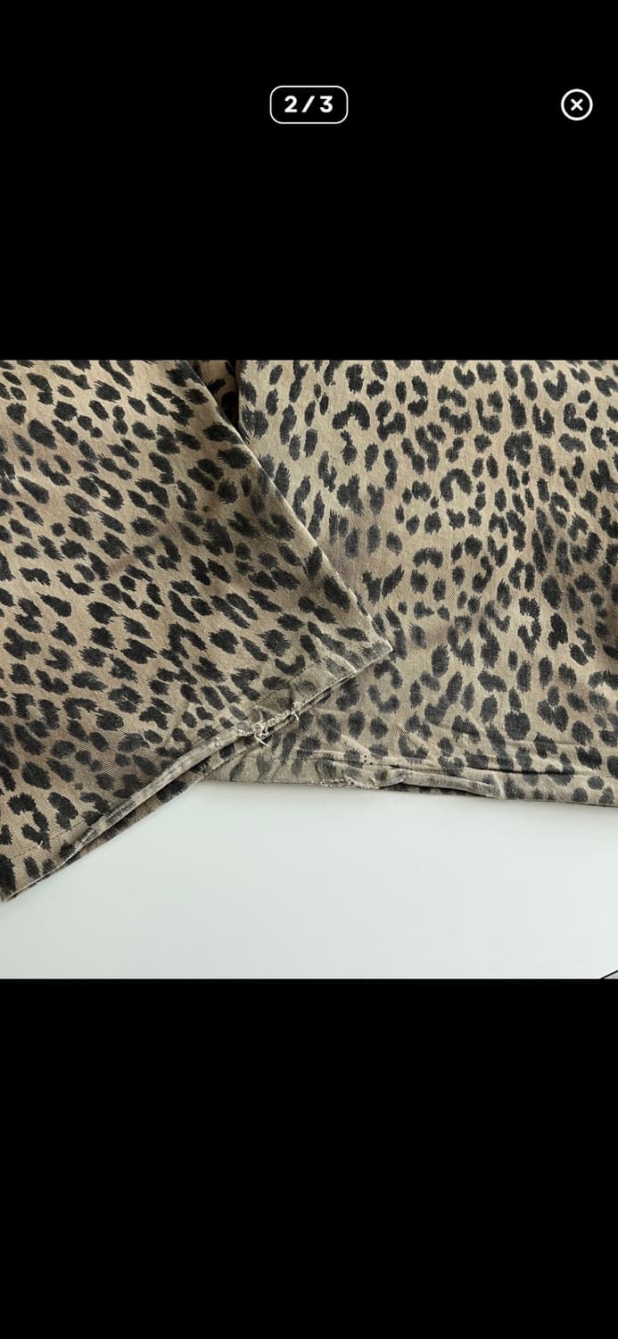 ORDES 레오파드 팬츠 제니 호피바지 상품이미지2